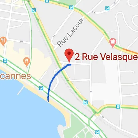 Daire ++++ Renovated Cosy 50m2 Sunny Flat / Balcony / Close To And To The Palais Des Festivals ++++ Cannes